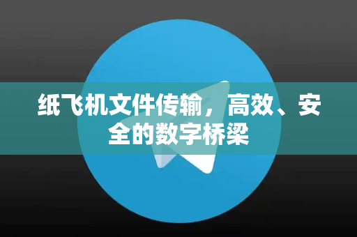 纸飞机文件传输，高效、安全的数字桥梁-第1张图片-纸飞机下载电脑版 - 纸飞机PC桌面版 | 加密聊天社交软件