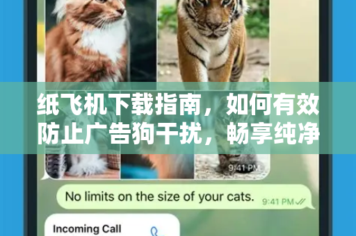 纸飞机下载指南，如何有效防止广告狗干扰，畅享纯净通讯体验-第1张图片-纸飞机下载电脑版 - 纸飞机PC桌面版 | 加密聊天社交软件