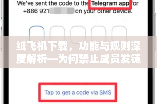 纸飞机下载，功能与规则深度解析—为何禁止成员发链接？-第1张图片-纸飞机下载电脑版 - 纸飞机PC桌面版 | 加密聊天社交软件