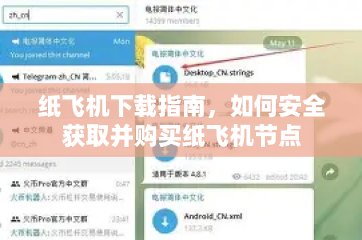 纸飞机下载指南，如何安全获取并购买纸飞机节点-第1张图片-纸飞机下载电脑版 - 纸飞机PC桌面版 | 加密聊天社交软件