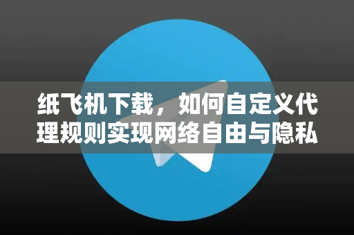 纸飞机下载，如何自定义代理规则实现网络自由与隐私保护-第1张图片-纸飞机下载电脑版 - 纸飞机PC桌面版 | 加密聊天社交软件