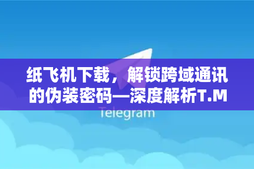 纸飞机下载，解锁跨域通讯的伪装密码—深度解析T.Me域名的安全通道-第1张图片-纸飞机下载电脑版 - 纸飞机PC桌面版 | 加密聊天社交软件