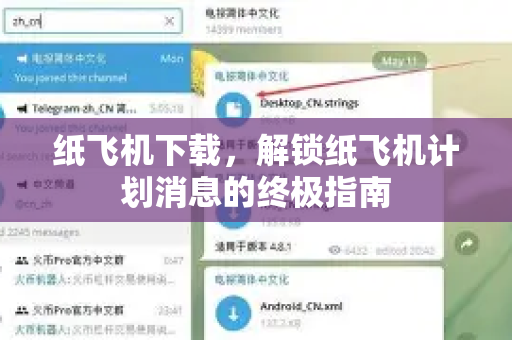 纸飞机下载，解锁纸飞机计划消息的终极指南